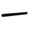 thumbnail image 1 of StarTech.com 1U High-density Brush Strip Cable Management Panel - Sturdy Steel Horizontal Data Centre Cable Management Panel (CMBRUSH1U) - Rack cable management panel - black - 1U - 19" - for P/N: RACK-18U-20-WALL-OA, RACK-21U-20-WALL-OA, RACK-24U-20-WALL-OA, RK12OD2, RK3236BKF, 1 of 5