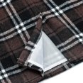 thumbnail image 4 of 1PCS pencil skirt plaid skirt-dark coffee plaid-L, 4 of 5