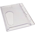 thumbnail image 2 of Clip de insignia de plástico duro, ranura para el pulgar, soporte para tarjetas transparente, Clip de insignia Horizontal, Protector de insignia, insignia de empresa, insignia de servicio, 2 of 2