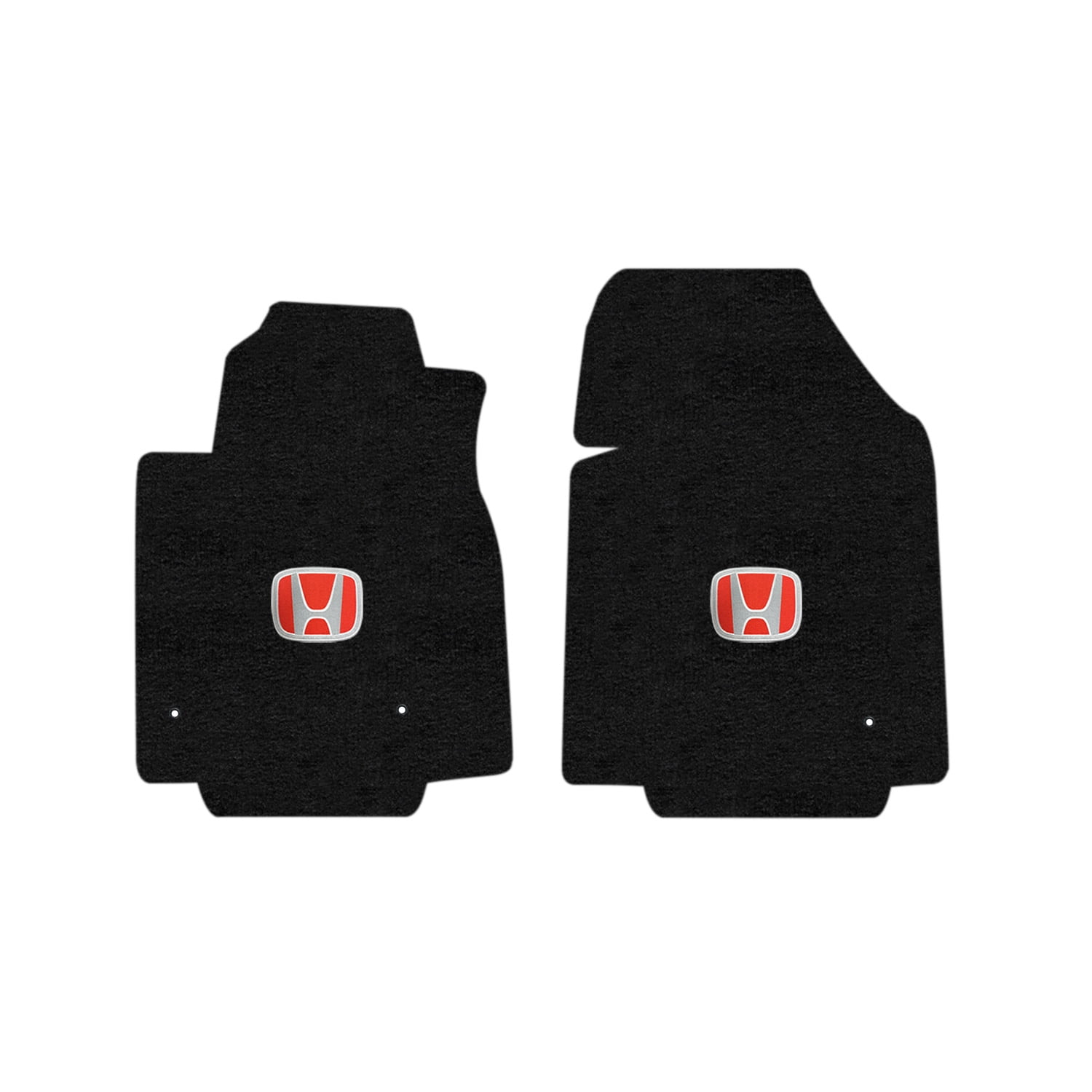 Lloyd Mats Custom Fit Floor Mats for Honda PILOT 20092015 LogoMat 2Pc