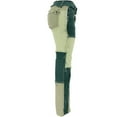 thumbnail image 3 of Nituyy Women?s Fashion Contrast Color Patchwork High-waist Straight Jeans, 3 of 5