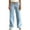 01# Cyan, variant on HKYNLAG Low Rise Jeans for Women 2025 Baggy Straight Wide Leg Pants Loose Fit Y2k Boyfriend Trendy Stretch Long Denim Pants Dark Gray M