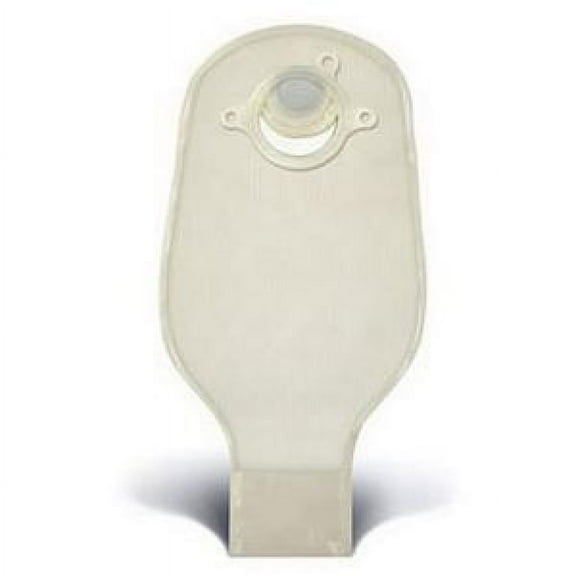 Sur-Fit Natura Colostomy Pouch, Two-Piece System, 2-1/4 Inch Flange, Drainable, 12 Inch Length, Transparent, 10 Count