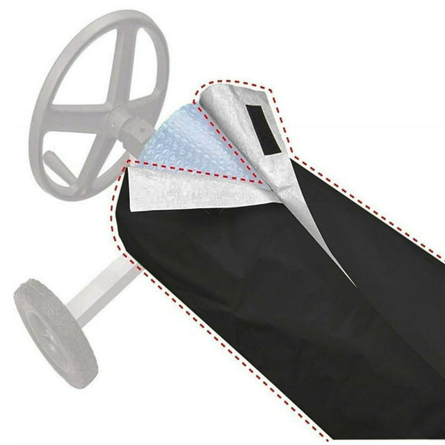 Rollo de cubierta para piscina, accesorios para cubiertas de piscina, cubierta enrollable para piscina exterior Beige impermeable para proteger la cubierta solar ACTIVE Biensenido a ACTIVE