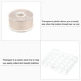 thumbnail image 4 of Uxcell Prewound Bobbin Thread with Storage Case for Embroidery and Sewing Machine, Dark Beige 25 Pack, 4 of 6