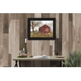 thumbnail image 3 of TrendyDecor4U Flag Barn By Billy Jacobs Printed Wall Art BJ112-405, 3 of 3