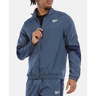 adidas Essentials 3-Stripes Tricot Track Jacket (Mens, Legend Ink