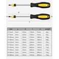 thumbnail image 4 of Milue Precisions Disassemble Magnetic Cross Flat Head Screwdriver Bit Repair Kit, 4 of 21
