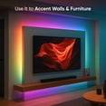thumbnail image 5 of RGBW Lightstrips with Matter, 16.4ft 50 Color Zones Bluetooth & WiFi Smart LED Strip Lights Work with Apple Home, Google Home, LED Lights for Bedroom, App & Voice Control, 5 of 8