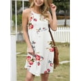 thumbnail image 2 of Airmenty Summer Dresses for Women Beach Floral Tshirt Sundress Sleeveless Casual Loose Tank Dress, 2 of 6