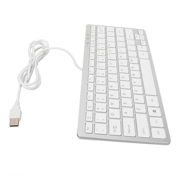 Portable Mini USB Wired Keyboard With Scissor Keyboard, 78 Keys, Anti Slip, Wide Applications For Mobile Phones, Computers, Laptops, And Desktops