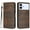 Brown, variant on For Samsung Galaxy S26 Edge Wallet Case, Premium Leather Flip Stand Cards Holder Business Type RFID Blocking Shockproof Phone Case Cover for Samsung Galaxy S26 Edge Blue
