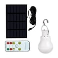 thumbnail image 1 of OPDBN LED Solar Panel Powered Tent Lamp Yard Portable CamBulb Outdoor Light, 1 of 1