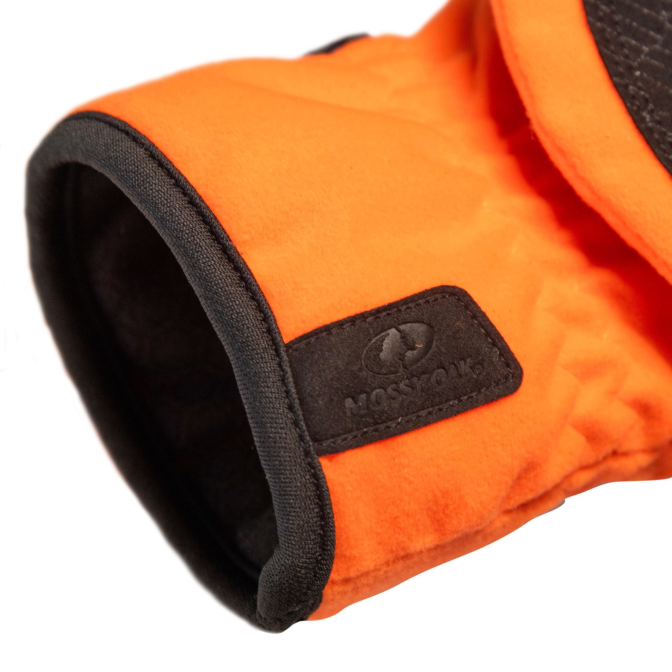 Mossy Oak Blaze Orange Youth Pop-Top Gloves, Unisex, Size L/XL
