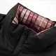 thumbnail image 5 of Ceisia Men's Stand Collar Warm Sports Zipper Jacket Casual Windproof Quilted Outerwear Gift, 5 of 8