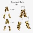 thumbnail image 2 of Wukai Leopard Gnomes Print Hair Scarf for Women Fashion Silky Satin Headscarf Wrap Breathable Lightweight Neck Scarves For Handbag Accessories, 2 of 6