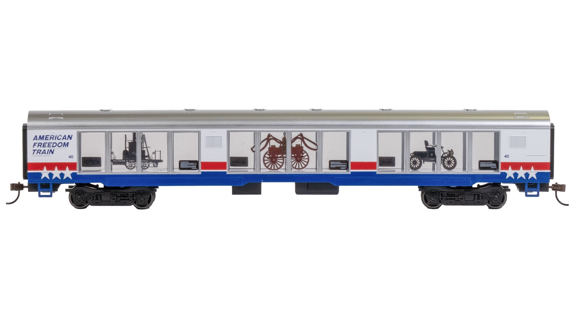Bachmann Trains - AMERICAN FREEDOM TRAIN - Ready To Run Electric Train Set - HO Scale