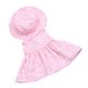 thumbnail image 5 of Hermoso patrón de y sombrero redondo Ropa de verano para muñeca americana de 18 pulgadas Sunnimix Falda de Muñeca con Sombrero, 5 of 5