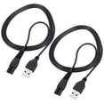 thumbnail image 1 of 2pcs Razor Power Cord Electric Razor Cord Usb Razor Charging Cable Accessory, 1 of 5