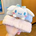 thumbnail image 3 of Banda de pelo Kawaii Sanrio Cinnamoroll, diadema de maquillaje, Linda diadema antideslizante Kuromi, banda elástica de compresión para el cabello, regalos, 3 of 4