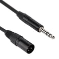 thumbnail image 2 of Audio Adapter Cable6.35 Stereo Male to Adapter Cable Stereo Maleto XLR Male Next-Gen Design, 2 of 5