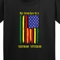 thumbnail image 4 of Inktastic My Grandpa is a Vietnam Veteran Youth T-Shirt, 4 of 5