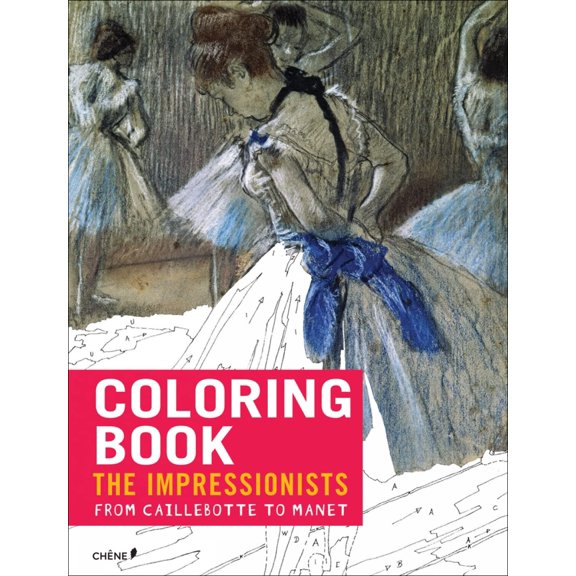 Pre-Owned Coloring Book Impressionists from Caillebotte to Manet