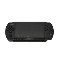 Restored PlayStation Portable PSP 3000, Clear Black, (Refurbished)