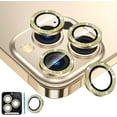 thumbnail image 1 of HAHDAXIA for iPhone 14 Pro Max/ iPhone 14 Pro Camera Lens Protector, 9H Tempered Glass [Anti Scrach] [Ultra HD] Metal Individual Ring Camera Screen Protector Cover [Installation Tray][Removal, 1 of 7