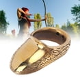 thumbnail image 1 of Archery Thumb Rings Brass Finger Protector with Anti Lost Rope Outdoor Hunting, 1 of 7