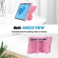 thumbnail image 4 of GSFY Kids Case for Galaxy Tab A9+ 11 Inch 2023, EVA 360° 3D Butterfly Kickstand Shockproof Heavy Duty Case with Pencil Holder for Samsung Galaxy Tab A9 Plus 11" (SM-X210/X216/X218), Pink BTFLY, 4 of 7