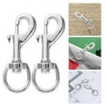 thumbnail image 1 of Mobutofu 4pcs Swivel Hook Metal Clips Swivel Snap Hooks For Secure Flag Attachment, 1 of 8
