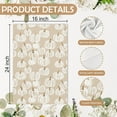 thumbnail image 4 of 2PCS Fall Hello Pumpkin Farmhouse Kitchen Towels and Dishcloths Sage Green Fall Pumpkin Decor Dish Hand Tea Towels for Bathroom Kitchen, Autumn Aesthetic Neutral Fall Decor, 16x24 Inch, 4 of 7