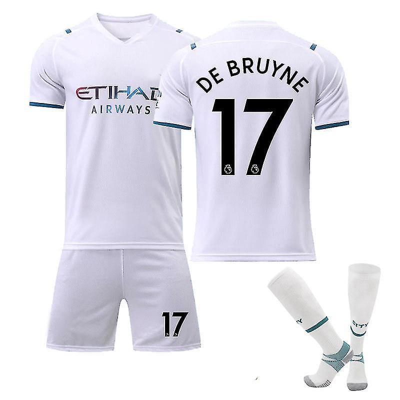 ウェア Manchester City Soccer Jersey De Bruyne Manchester City Jersey De Bruyne Jersey Away Soccer Uniforms
