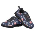 thumbnail image 4 of Chririnla Christmas Shoes for Girls Candy Cane Sneakers Size 2.5 Kids School Cute Shoes Breathable Lightweight Anti-Slip Athletic Fashion Mesh Running Shoe, 4 of 7