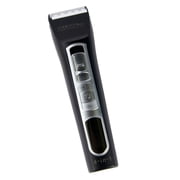 ماكينة قص الشعر Groomer Essentials 4 في 1 - تتميز بخمسة خيارات للسرعة وأربعة أطوال قطع قابلة للتعديل - تتضمن ملحقين لمشط التوجيه وفرشاة تنظيف وشفرة زيت وسلك شحن