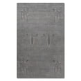 thumbnail image 3 of Rugsotic Carpets Hand Knotted Wool Area Rug 5'x8' Light Blue Contemporary Rectangle Indoor Rug for Living Room, Bedroom Antimicrobial L00647, 3 of 7