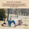 thumbnail image 3 of Murphy & Roxy No-Pull Dog Harness – Adjustable Vest Harness with Reflective Trim for Small to Medium Dog Breeds – Heavy-Duty and Comfortable for Walking, Training for Pets, Blue (Size M), 3 of 6