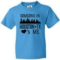thumbnail image 3 of Inktastic Houston Texas Someone Loves Me Skyline Youth T-Shirt, 3 of 5