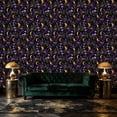 thumbnail image 6 of Magic Peel and Stick Wallpaper Enchanting Design Crescent Moons Mushrooms Sparkling Wall Mural 17.7in x 9.8ft Self Adhesive Removable Wall Paper Renter Friendly Wallpaper for Kids Bedroom Living Room, 6 of 8