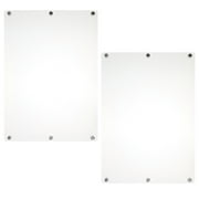 2Pcs To Do List Planner Board Schedule Board Erasable Planning Board Transparent Magnetic Board