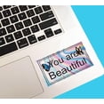 thumbnail image 5 of 50pcs Kudos Appreciation Stickers Positive Sayings Label"You are Beautiful"Laser Stickers 3.5x2inch, 5 of 6