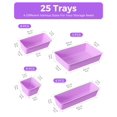 thumbnail image 2 of Set Organizador de Cajones Caddy BiuLeon 25 PCS Morado, 2 of 7