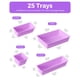 thumbnail image 2 of Set Organizador de Cajones Caddy BiuLeon 25 PCS Morado, 2 of 7