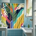 thumbnail image 4 of BKER Fabric Shower Curtain Liner With Reinforced Rustproof For Bathroom, 4 of 5