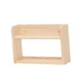 thumbnail image 3 of Estantería flotante de madera para libros, decoración de pared, almacenamiento para dormitorio Madera 40CMX12CMX20CM, 3 of 9