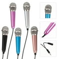 thumbnail image 5 of 5pcs Mini Microphones Portable Vocal Tiny Microphones Phone Microphones, 5 of 5