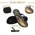 thumbnail image 3 of YAZAOOSummer Flip Flops Creatively Jungle Jewel Simple Beach Sandals, 3 of 8