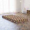 thumbnail image 5 of City Foldable Mattress, Metropolitan Architecture Art, 74.8" x 39.4", Multicolor, by Ambesonne, 5 of 6