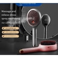 thumbnail image 2 of Electric Vibrating Massage Comb with Red Light Therapy for Hair Care and Scalp Relaxation, 2 of 5